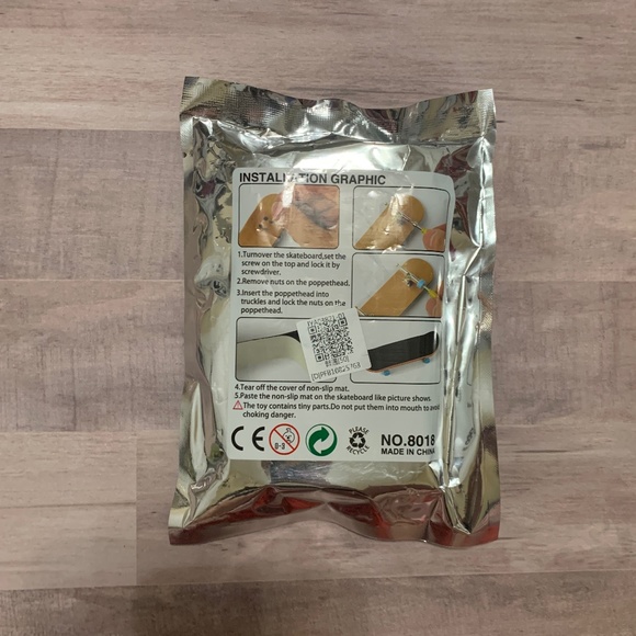 Fingerboard Skateboard, 1Pc Maple Wooden+Alloy Fingerboard Finger Skateboards wi - Picture 6 of 6